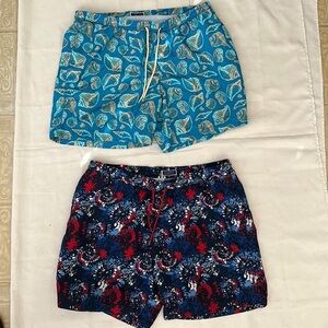 Club Room *TWO* XXL Design Swim Trunks